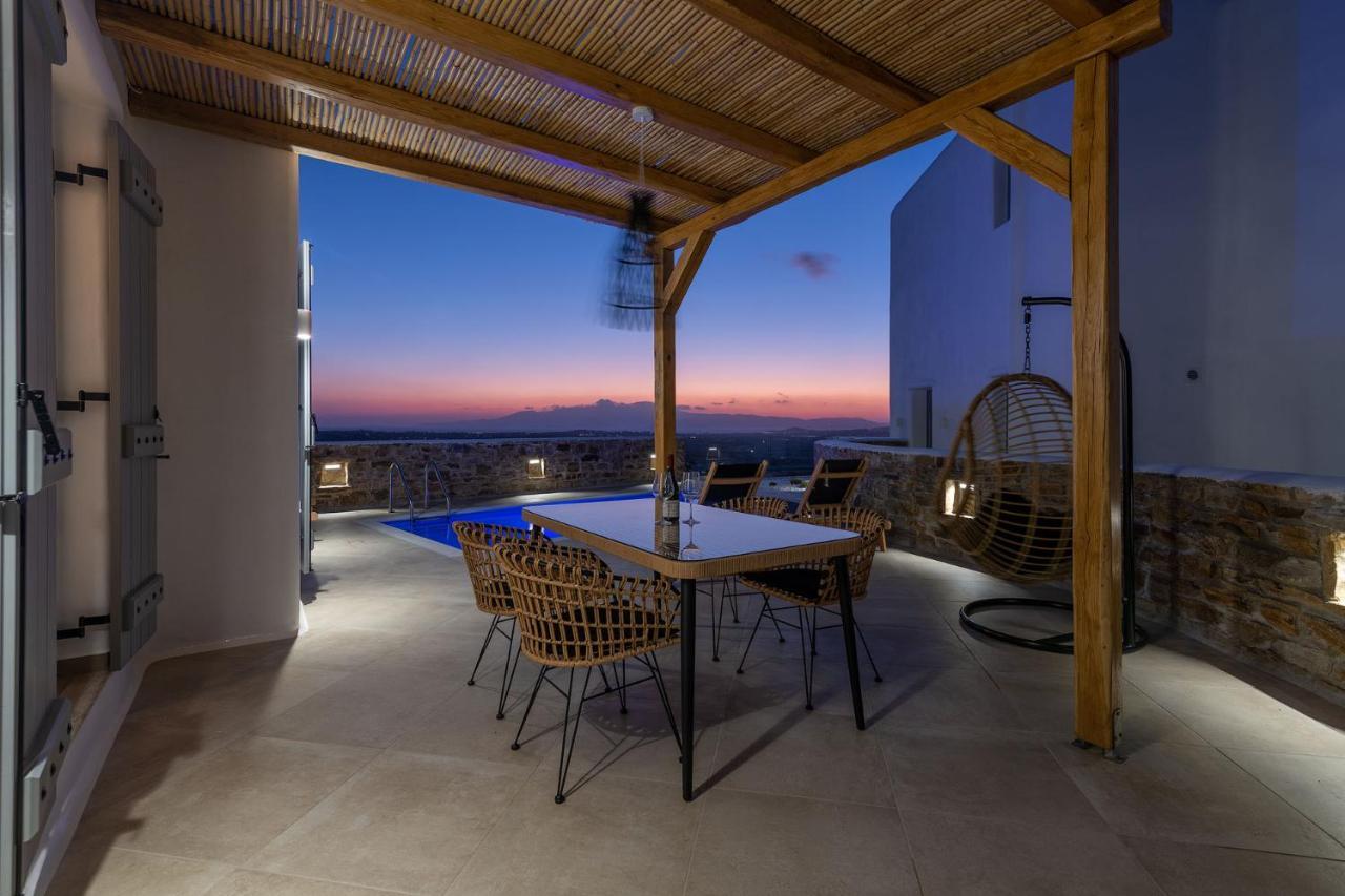 Naxian Sunset Villas Glinado Naxos ภายนอก รูปภาพ