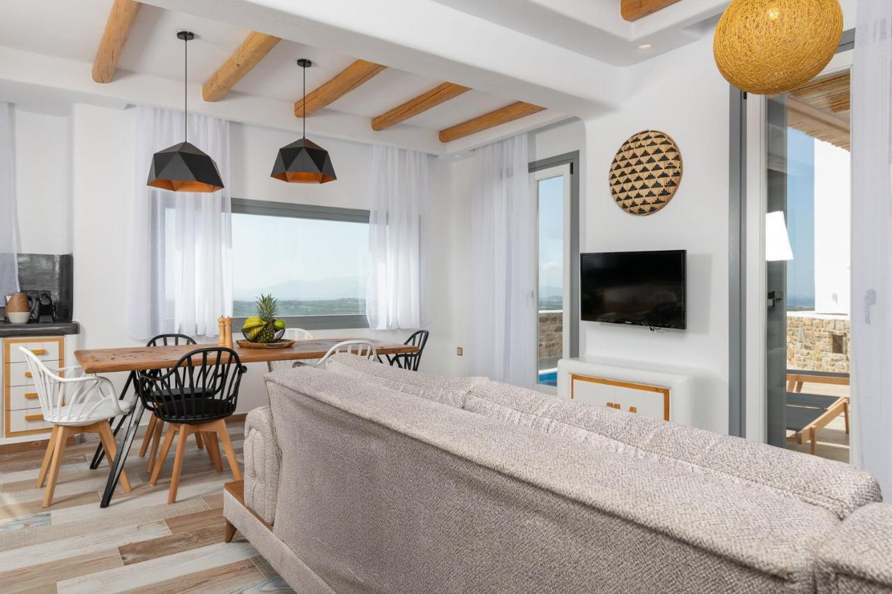 Naxian Sunset Villas Glinado Naxos ภายนอก รูปภาพ